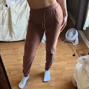 Alo Waffle Drawstring Joggers